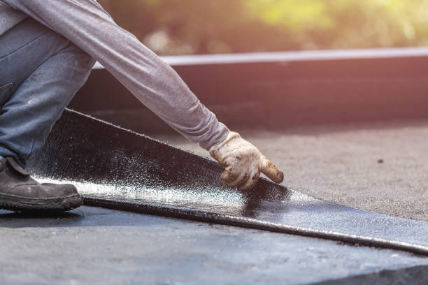 Professional Exterior Waterproofing technician working in Ripon, WI